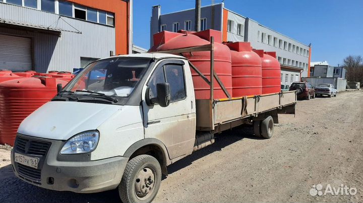 Ёмкость пластиковая в обрешётке