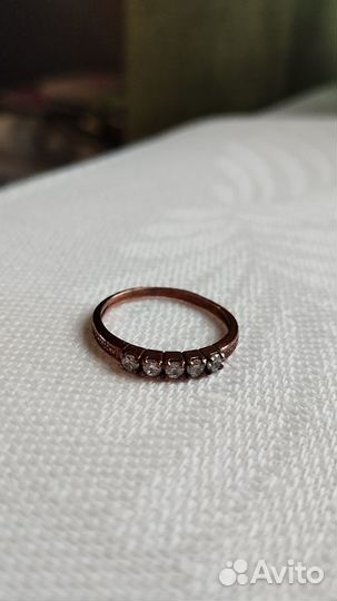 Кольцо медное 17 размер новое. Москва