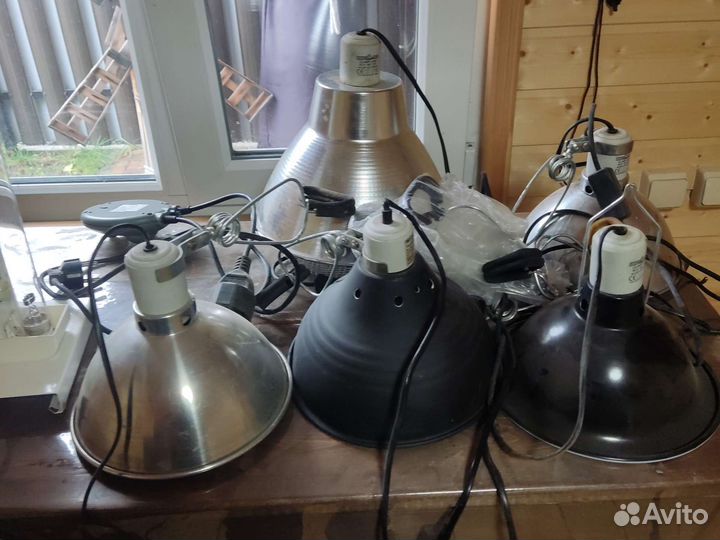 Светильники Лофт или для террариума/птиц