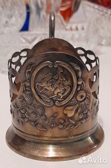 Подстаканник медный СССР