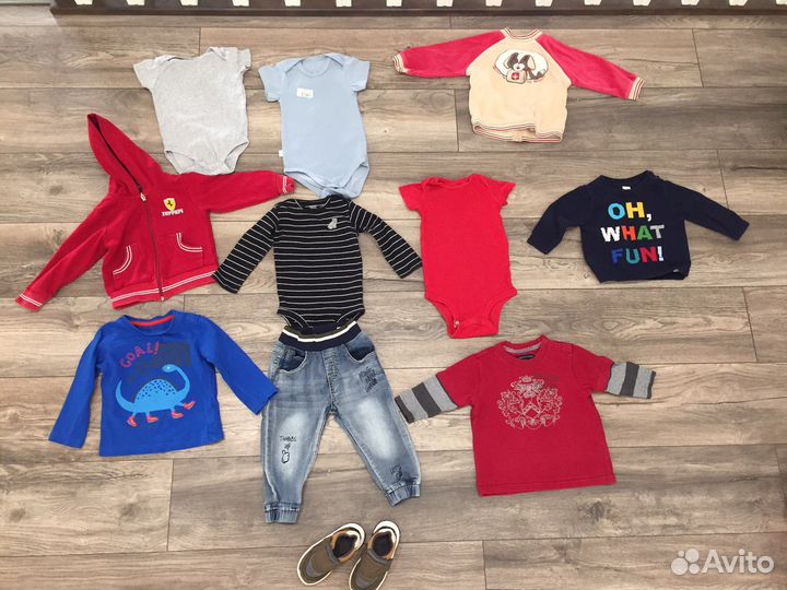 Пакет вещей на мальчика 9-12 мес