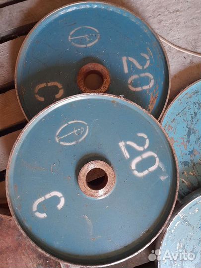 Блины для штанги СССР