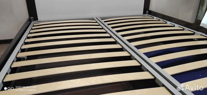 Кровать двухспальная с матрасом бу 160 200