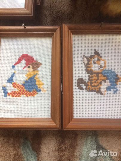 Готовая вышивка крестом