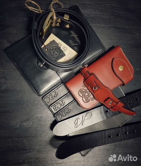 Кошелек из натуральной кожи