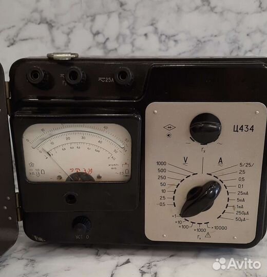Вольтметр прибор комбенированный ц434