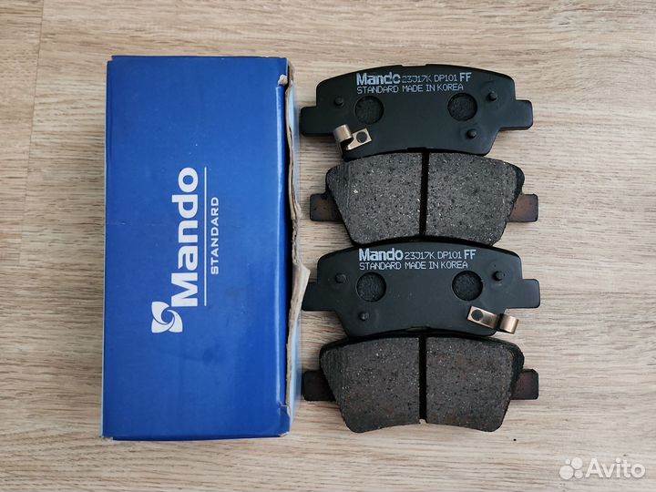 Задние тормозные колодки для Hyundai Sonata