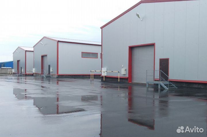 Теплый ангар под ключ 500 метров