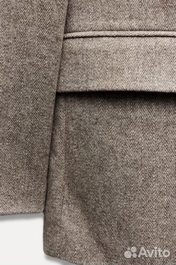 Пиджак из шерсти женский Zara L
