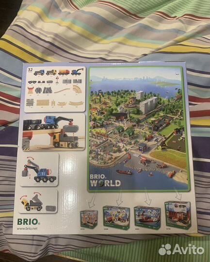 Brio Word набор с автодорогой и переездом