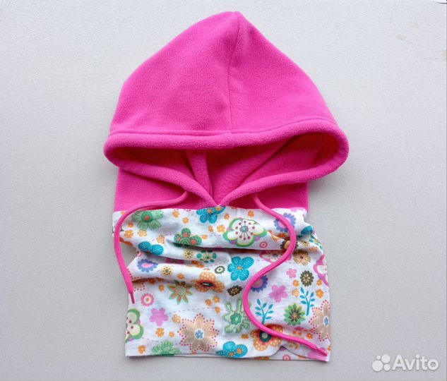 Балаклава флисовая, балаклава капюшон