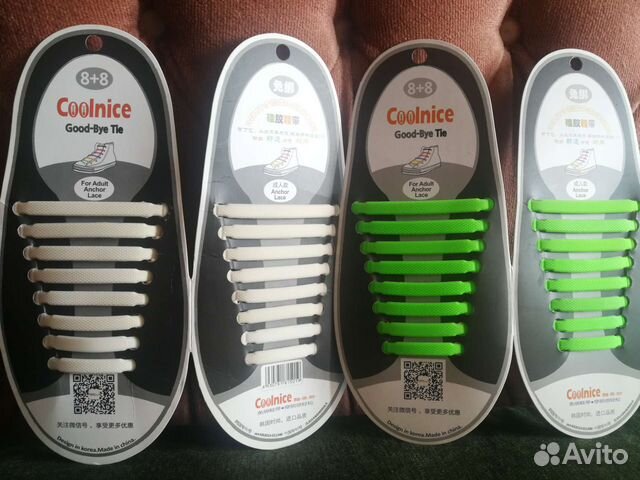 Силиконовые шнурки