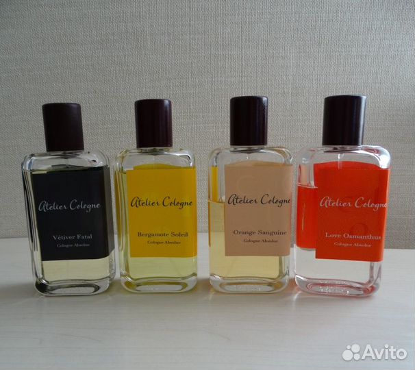 Ароматы Atelier Cologne Делюсь