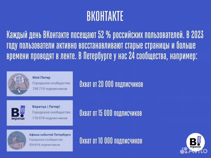 Реклама Telegram / Реклама вконтакте / Продвижение