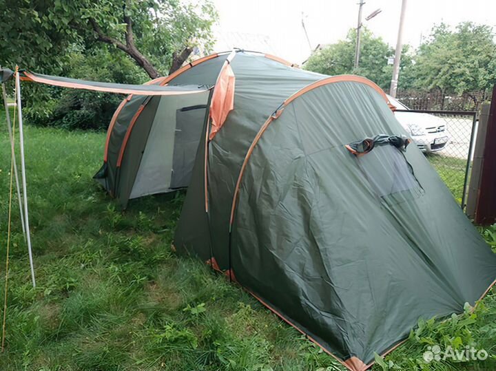 Палатка Hurone 6 V2 зеленый (TTT-035) Totem