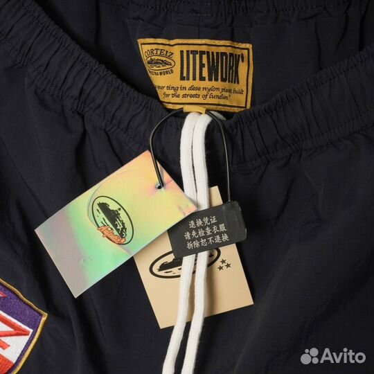 Спортивные штаны corteiz нейлон бомба качество