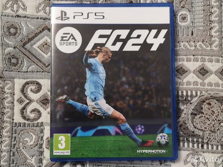 Игра для приставок пс5 FC 24 Диск Русская озвучка