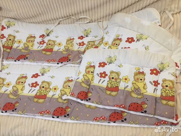 Бортики на кроватку детскую