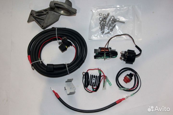 Комплект электрозапуска 20-30 л.с Стартер Маховик