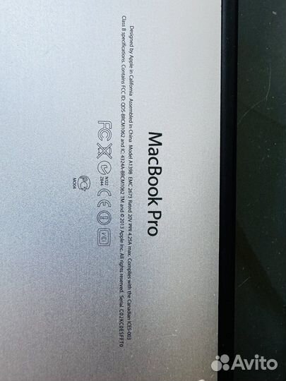 Apple MacBook Pro 15 2013