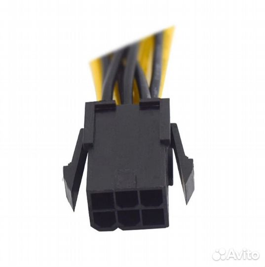 Переходники: 6pin на 2 X 8 pin 8 (6 + 2)