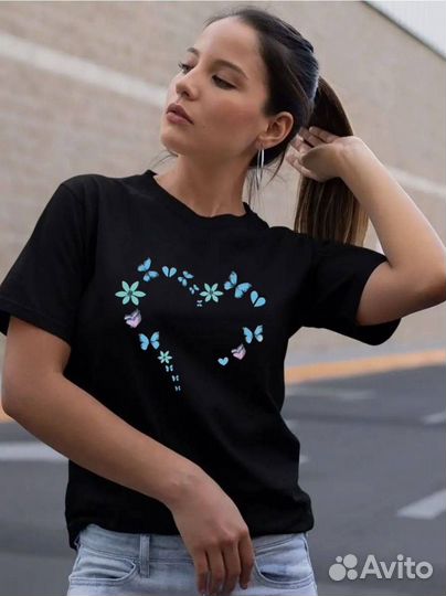 Футболка сердце