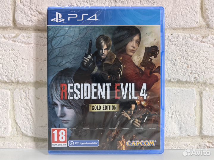 Resident Evil 4 Remake Gold Edition PS4 Новый