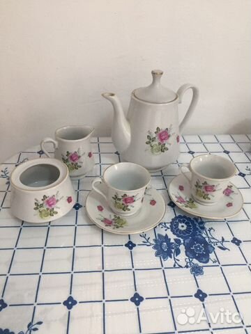 Чайный кофейный набор посуда бу