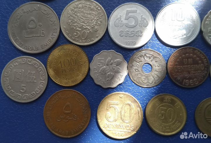 Иностранные монеты по 70