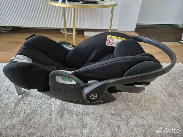 Автолюлька cybex cloud z2 i size с поворот базой