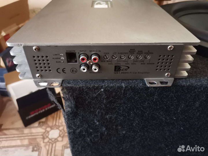 Сабвуфер pride hp 15, моноблок kick 1.900