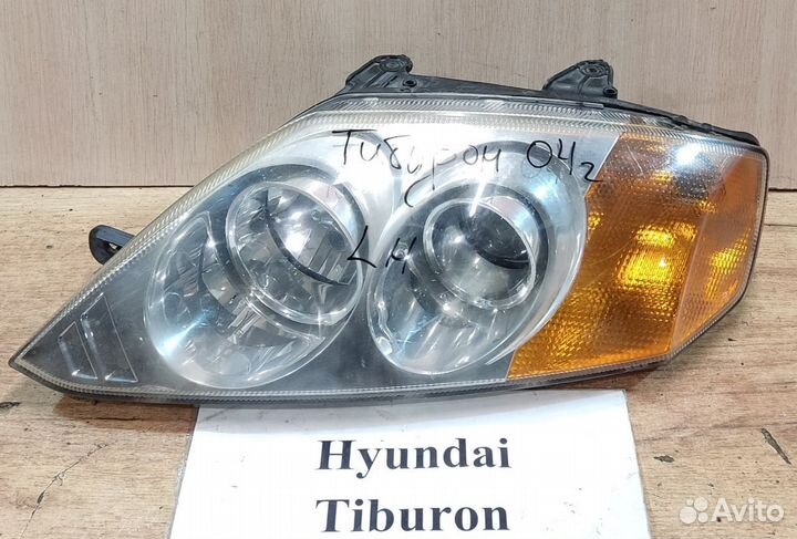 Фара левая Hyundai Tiburon, 2004г