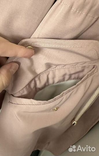 Парка с натуральным мехом