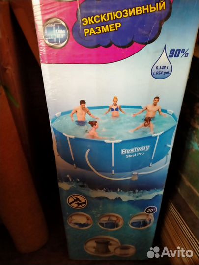 Каркасный бассейн bestway 305 100