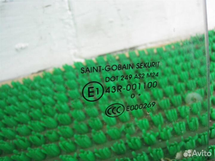 Стекло переднее правое Citroen Berlingo B9 2011