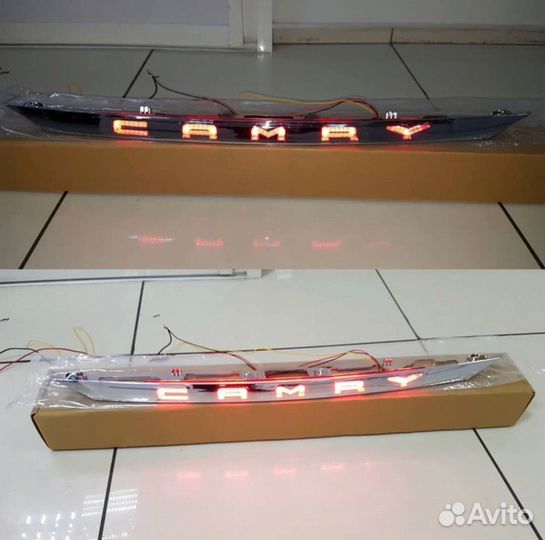 Toyota Camry 70 LED Планка на заднюю дверь F4CN8