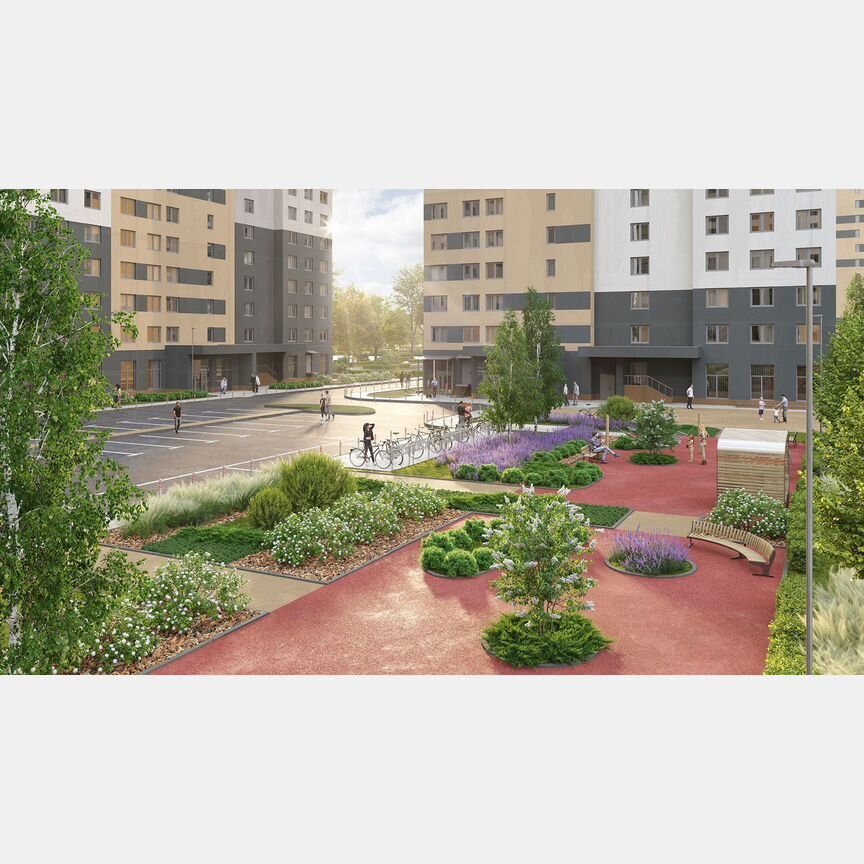 2-к. квартира, 50,7 м², 5/19 эт.