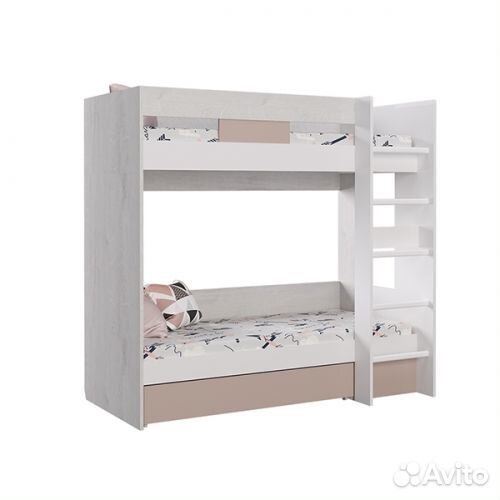 Двухъярусная кровать liberty pink