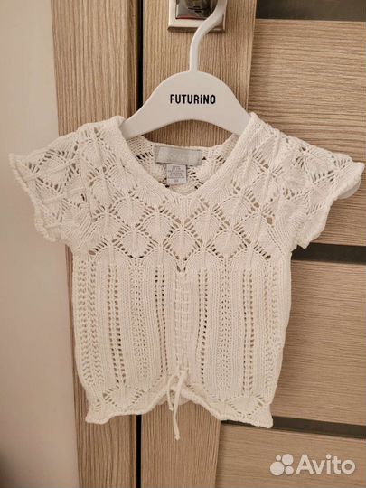 Кружевная блузка для девочки