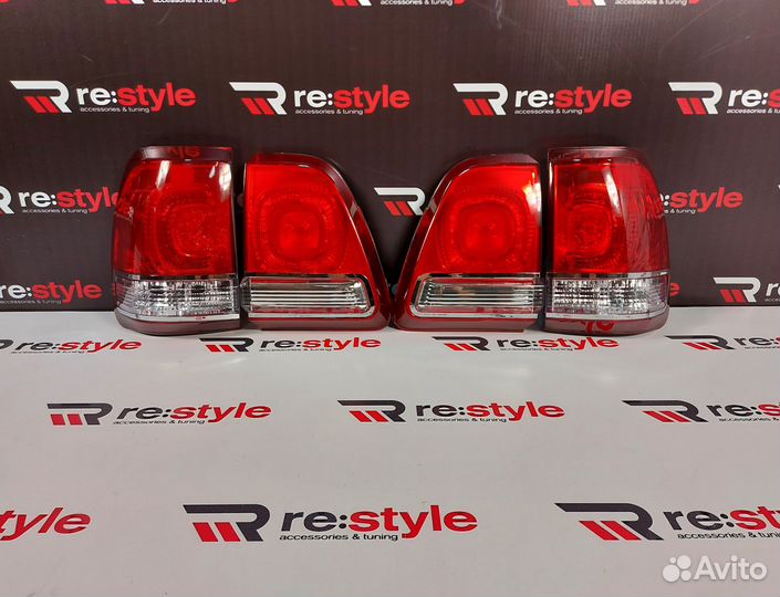 Стопы Toyota Land Cruiser 100 красные R2268