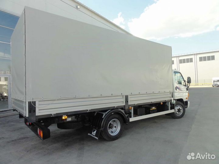 Тент на Hyundai HD 78. Тентованный кузов на Hyunda