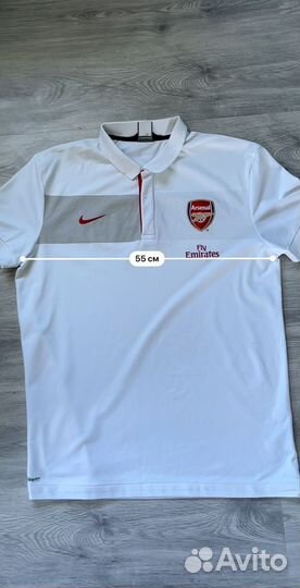 Рубашка поло Nike Arsenal vintage оригинал