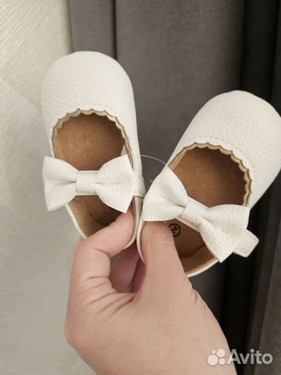 Пинетки для девочки нарядные