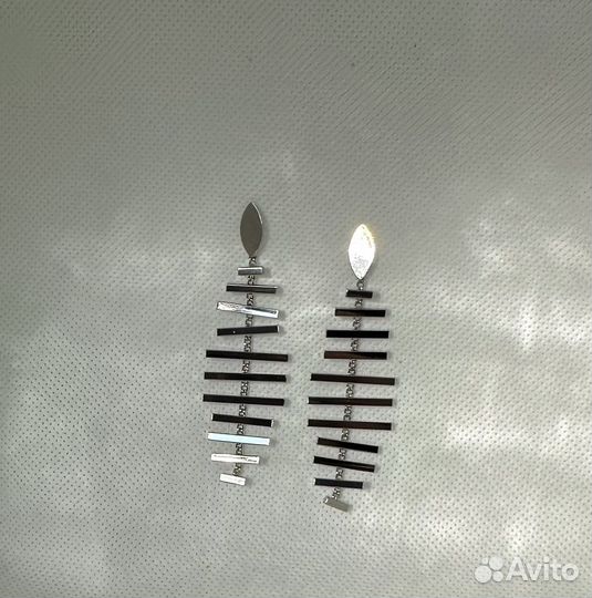 Новые серьги длинные висячие
