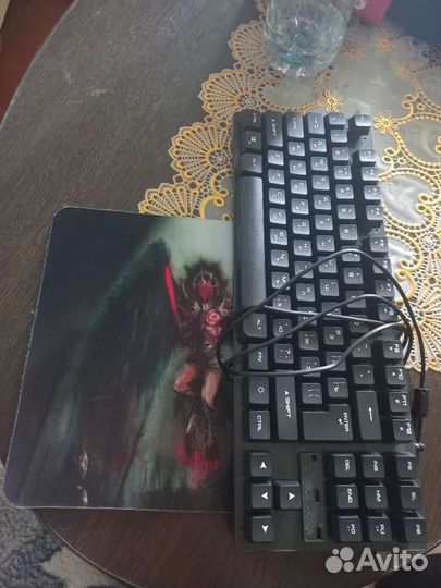 Клавиатура и коврик