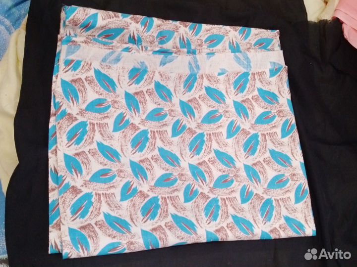 Отрез ткани ситец СССР