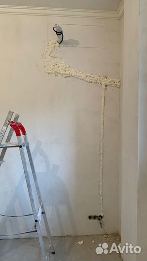 Закладка трассы под кондиционер