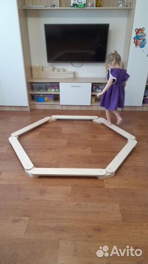 Детский деревянный балансир