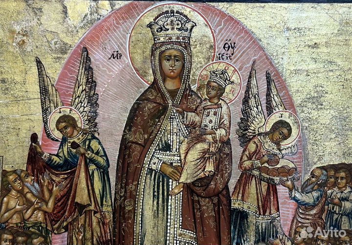 Большая Многочастная Икона Письмо