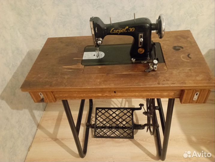 Швейная машина csepel30 рабочая